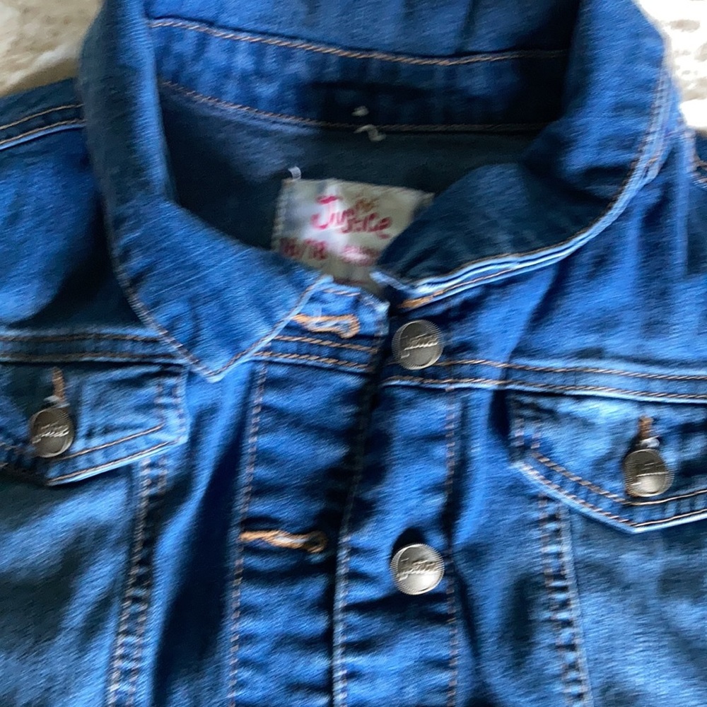 New Justice blue Jean jacket - Picture 4 of 5